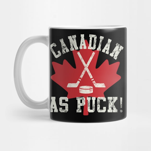 Canadian As Puck by tropicalteesshop